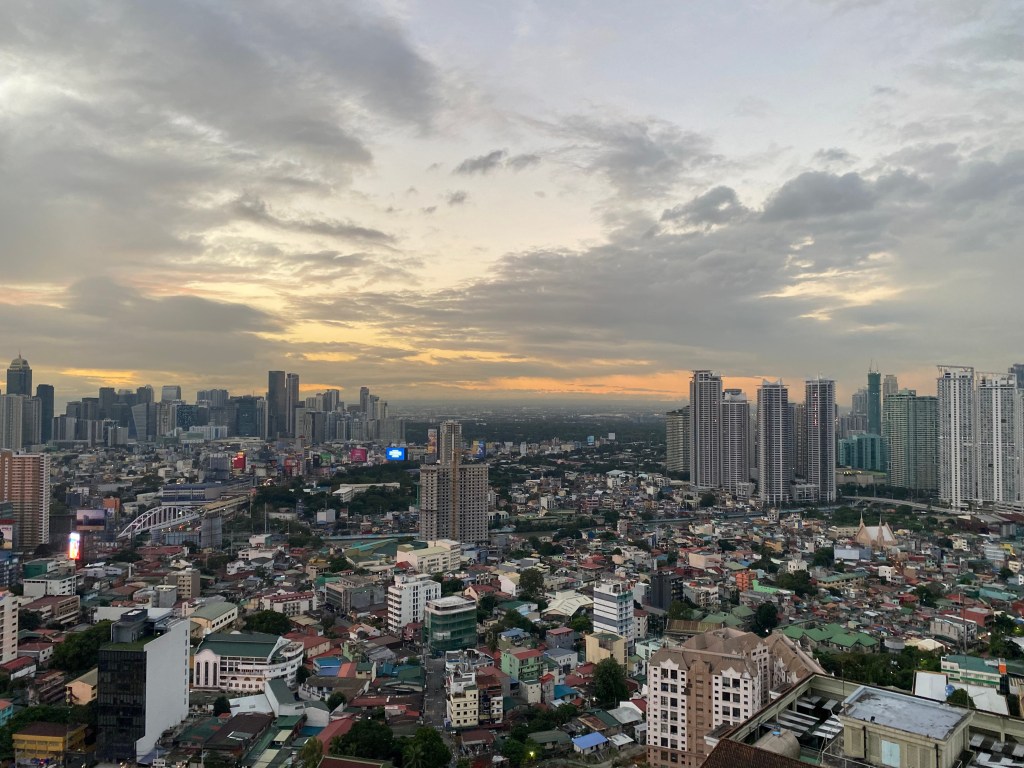 The Sunrise from the Roof Deck
