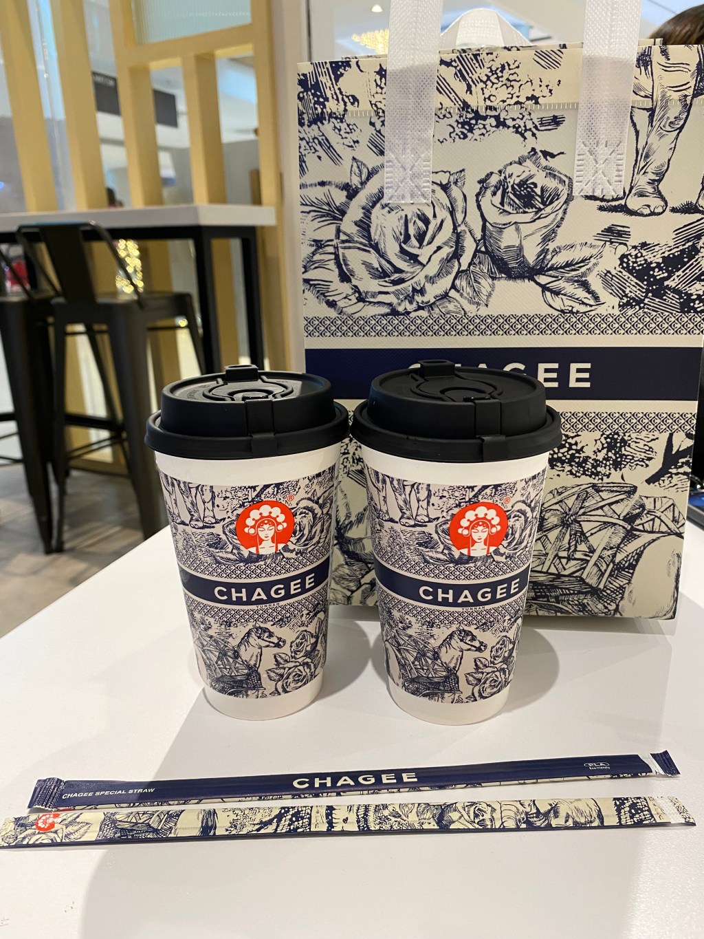 Chagee BO•YA Jasmine Green Milk Tea