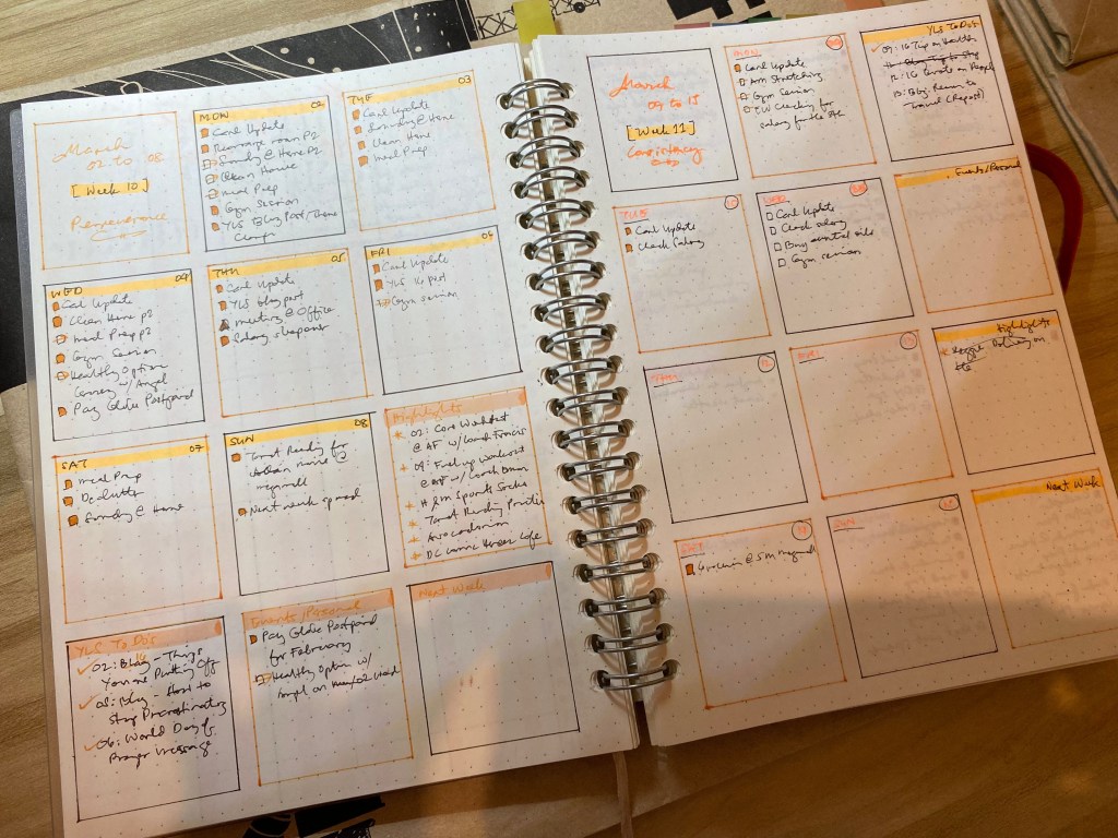 2-Week Journal Spread